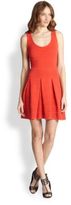 Thumbnail for your product : Milly Ottoman Ribbed Fit-&-Flare Dress