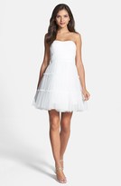 Thumbnail for your product : Aidan Mattox Tulle Fit & Flare Dress