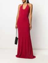 Thumbnail for your product : DSQUARED2 Halterneck Plunge Evening Dress