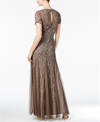 Adrianna Papell Petite Embellished Gown