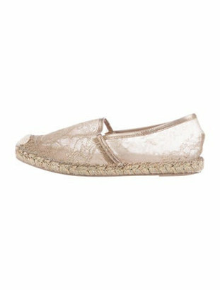 valentino gold espadrilles