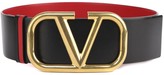 Thumbnail for your product : Valentino Garavani Garavani Reversible Vlogo Leather Belt