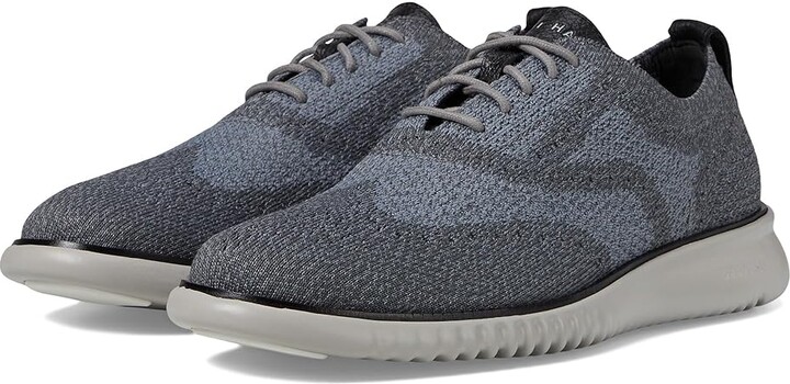 Cole Haan 2.Zerogrand Stitchlite Oxfords Men's Shoes Magnet/Ironstone/Vapor Grey : 10 D - Medium, Textile