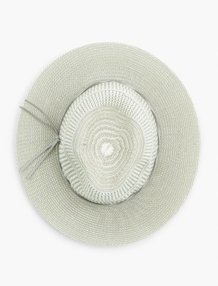 Stripe Woven Knit Hat