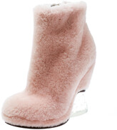 fendi shearling boots