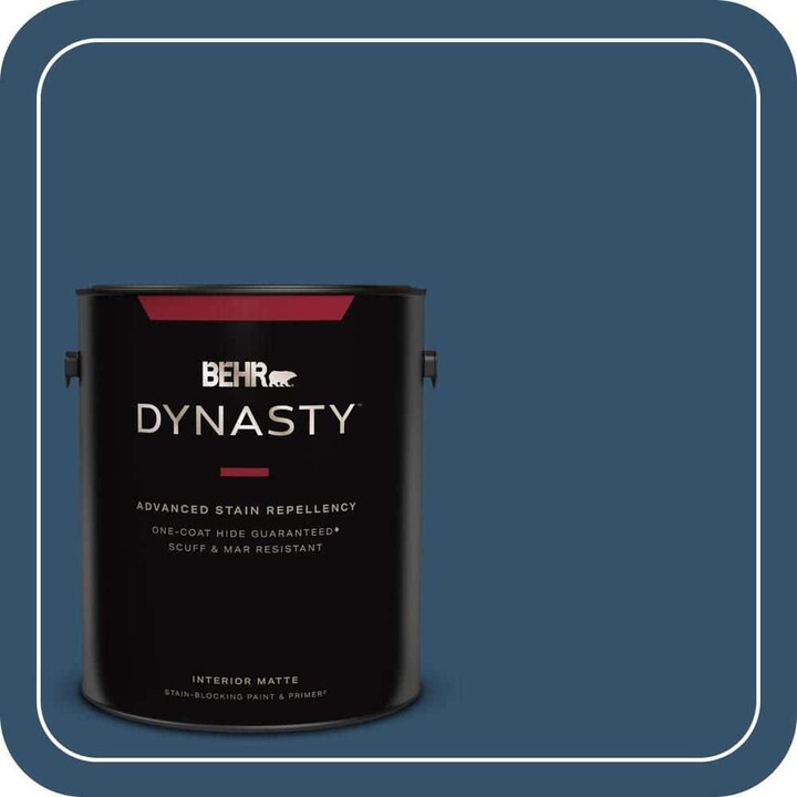 BEHR DYNASTY 1 gal. #MQ5-58 Velvet Rope One-Coat Hide Matte Interior Stain-Blocking Paint & Primer