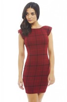 Thumbnail for your product : AX Paris Checked  Printed Bodycon