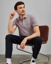 Thumbnail for your product : Ted Baker Textured Cotton Polo Shirt