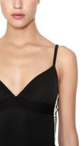 Thumbnail for your product : Paco Rabanne Logo Side Band Cotton Jersey Bodysuit