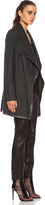 Thumbnail for your product : Helmut Lang Sonal Wool Coat in Charcoal Heather