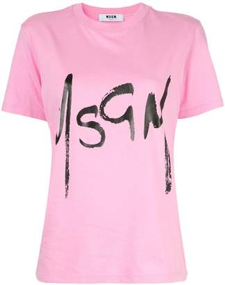 MSGM logo printed T-shirt