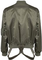 Thumbnail for your product : Les Hommes Strap Detail Bomber Jacket