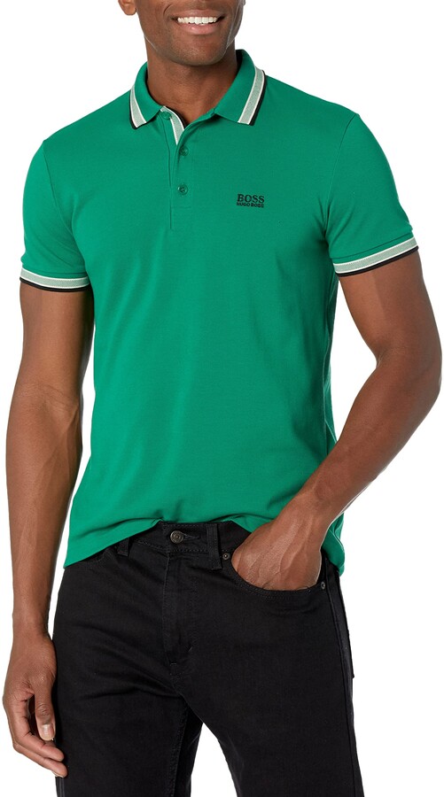 sokker R Lam Hugo Boss Green Polo | Shop the world's largest collection of fashion |  ShopStyle