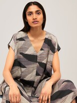 Thumbnail for your product : KIN Ikat Kaftan Dress, Black/Multi