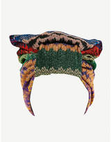 Missoni knitted turban 
