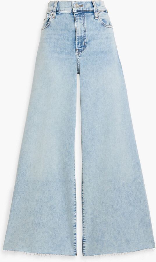 Frame Le Palazzo Crop high-rise wide-leg jeans