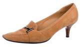 Thumbnail for your product : Tod's Suede Pointed-Toe Pumps