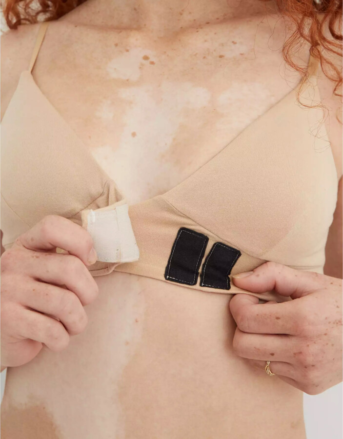 aerie Slick Chicks Adaptive Lounge VELCRO® Brand Fasteners Bra ShopStyle
