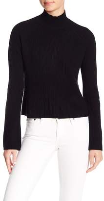 Minnie Rose Ribbed Cashmere Turtleneck Sweater