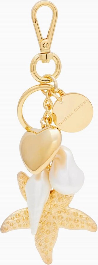 Vanessa Baroni Women's Beach Key Chain In Gold