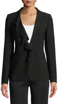 Thumbnail for your product : Elie Tahari Siyah Ruffle-Collar Jacket