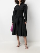 Thumbnail for your product : Alexandre Vauthier Midi Cotton Shirt Dress
