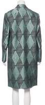 Thumbnail for your product : Dries Van Noten Wool Patterned Coat