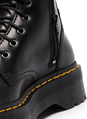 jadon arcadia leather platform boots