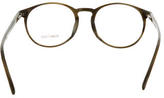 Thumbnail for your product : Tom Ford Marbled Circular Eyeglasses