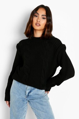 shoulder detail jumper