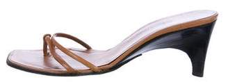 CNC Costume National Leather Thong Sandals