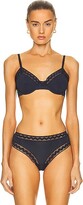 Thumbnail for your product : Eres Paulette Full Cup Bra in Navy