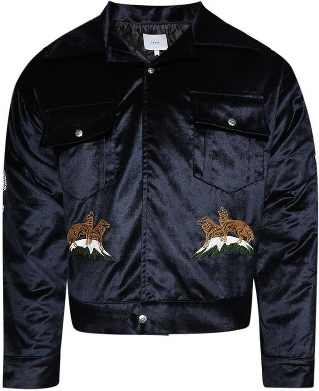 Rhude Woodland Hills Velvet Jacket
