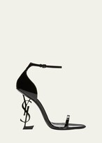 YSL saint Laurent woman platforms block thick heels sandals 13cm