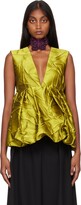 Thumbnail for your product : Dries Van Noten Yellow Coni Tank Top