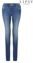 Thumbnail for your product : Lipsy Shape Glitter Lift Skinny Jeans