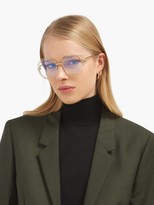 Thumbnail for your product : Chloé Carlina Round-frame Glasses - Gold