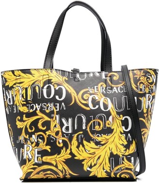 Versace Jeans Couture Logo-Print Tote Bag