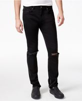 Thumbnail for your product : Reason Men's Unisex Knee Slit Slim-Fit Jeans