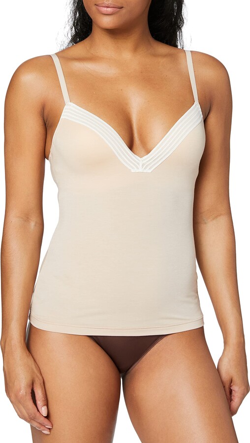 Sloggi Women's Wow Embrace Bra Shirt01 Vest - ShopStyle