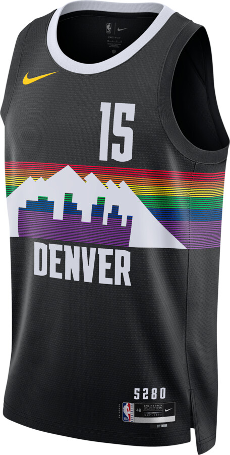 black nuggets city jersey