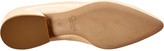 Thumbnail for your product : Chloé Laurena Scalloped Leather Ballerina Flat