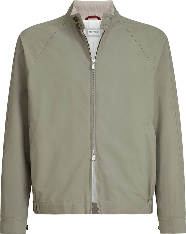 Brunello Cucinelli Cotton-Blend Water-Resistant Jacket