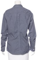 Thumbnail for your product : Frank And Eileen Printed Collared Top