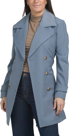 TJMAXX Mid Length City Trench Coat, Spandex/Polyester