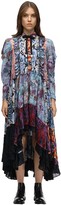 Thumbnail for your product : Coach Printed Viscose Chiffon Patchwork Dress