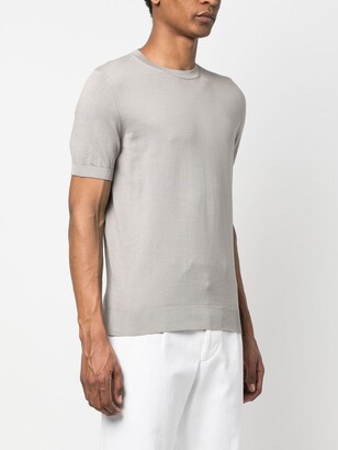 Fedeli fine-knit cotton T-shirt