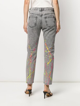 Philipp Plein Embroidered Jeans
