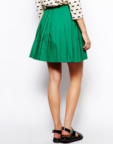 Thumbnail for your product : Sonia Rykiel Sonia by Skirt in Pleated Cotton