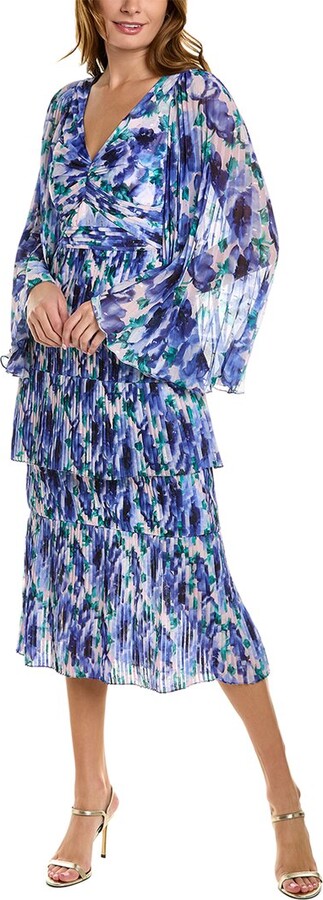 Theia Gemma Midi Dress - ShopStyle